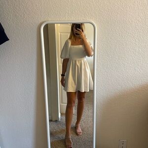 NastyGal puff sleeve dress